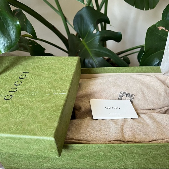 ❗️SOLD❗️GUCCI MicroGuccisima GG Web Detail  Black Leather Sneakers US14.5 - Picture 14 of 14